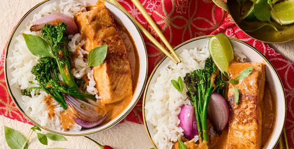 Family feasts - Thai Red Curry Salmon