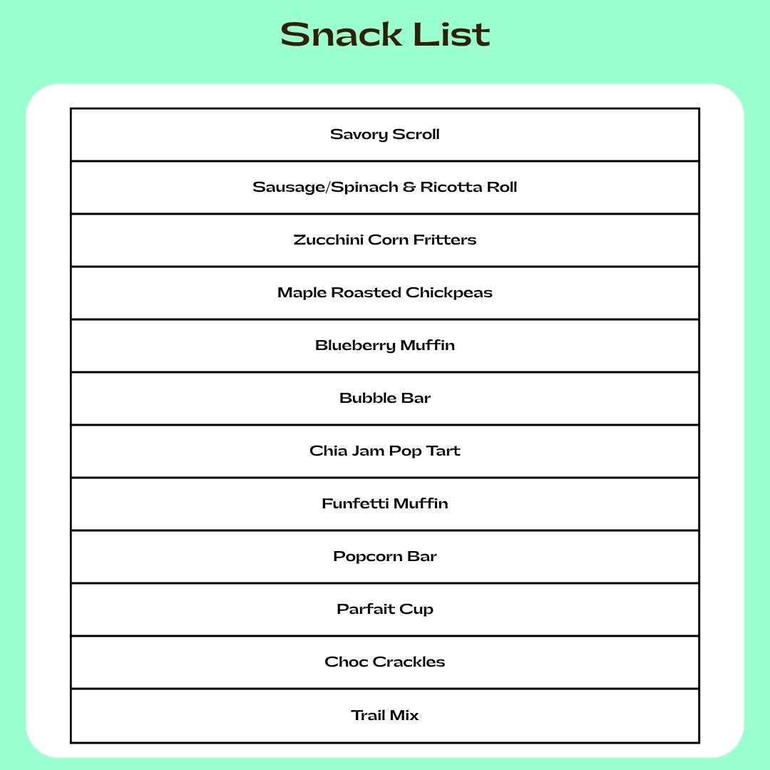 Build Your Own Snack Pack - 10 Items